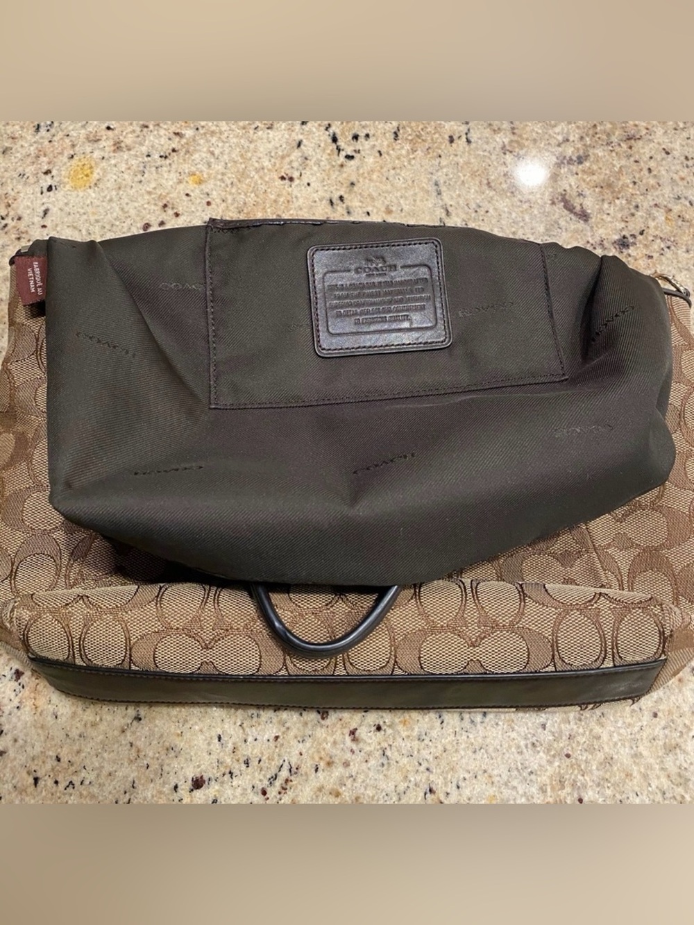 Coach Prairie Satchel purse Signature Canvas w/ matching wristlet. - Picture 4 of 8